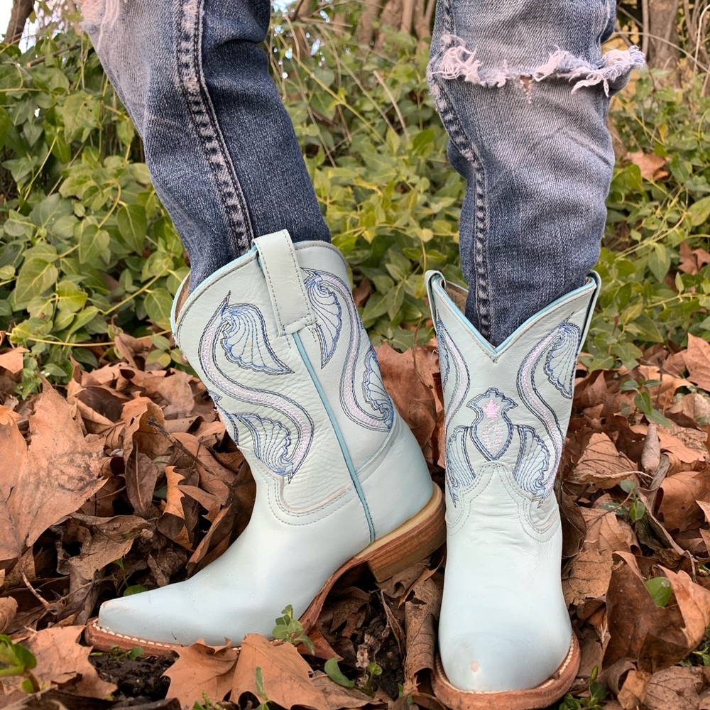 Kids Cowboy Boots Unisex low heel Mexico sz 11 US